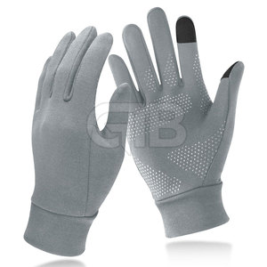 Gants de course en polyester imperméables à écran tactile personnalisés pour hommes et femmes, sports légers et respirants - Product Image 6