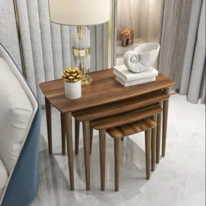 Top Trend Coffee Table MDF of 4 Modern and Specially Produced Very Useful The Product is Very Easy to Assemble Coffee Table