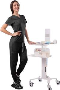 Premium unisexe Scrubs en gros uniformes d'hôpital coton Polyester pantalon de survêtement médecins infirmières gommage costumes uniformes - Product Image 4