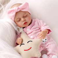 Poupée Reborn en vinyle Babeside de 12 pouces, compagnon émotionnel réalistes pour bébés filles, jouet doux, poupée de mode