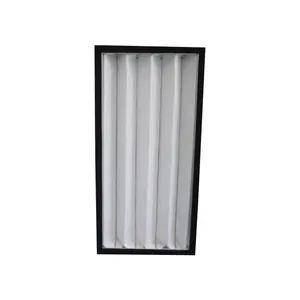 Factory Supply Air Conditioning Filter Pleated Panel Filter for Clean Room or Laminar Flow Hood