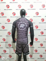 A&P BARRIER Rashguard pour homme à manches courtes, respirant, séchage rapide, 100% polyester, MMA BJJ, 240g, qualité supérieure, personnalisé