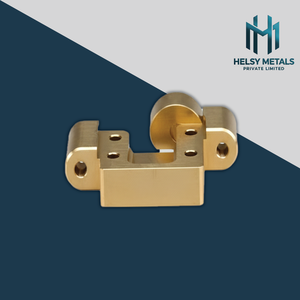 Bloc usiné CNC de haute précision en laiton VMC avancé avec une conductivité supérieure pour les assemblages mécaniques - Product Image 1