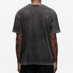 Venta al por mayor Hip Hop personalizado impreso hombres Regular Fit 100% algodón cuello camiseta de secado rápido transpirable cuatro estaciones hecho Hexo - Product Image 2