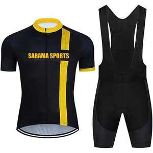 Combinaison de cyclisme en vente chaude au prix de gros, sur mesure, nouveau style, uniforme de cyclisme pour hommes, ensembles de maillots de cyclisme - Product Image 1