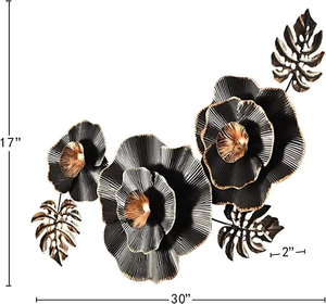 Arte de pared de metal de calidad de exportación para decoración de pared de sala de estar y dormitorio de proveedor indio de arte de pared de metal - Product Image 6