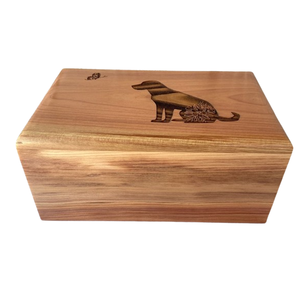 Large <b>Dog</b> Pet Cremation Wood Pet <b>Urn</b> <b>Urn</b> for Cremation Box for Ashes Personalized Burial <b>Urn</b> - Product Image 5