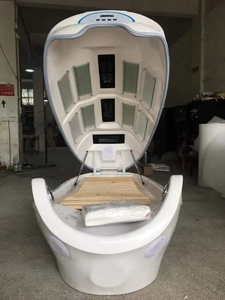 Capsule de sauna à infrarouge pour thérapie par lumière rouge, pod de spa bien-être - Product Image 5