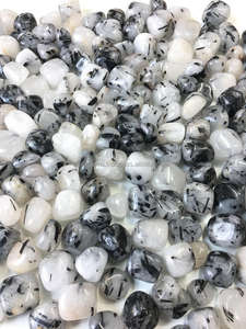 Vente en gros de pierres roulées en vrac Tourmaline Quartz pour Reiki Guérison Méditation Décor Pierre semi-précieuse Artisanat Feng Shui - Product Image 3