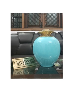 โกศโลหะโกศสำหรับผู้ใหญ่เถ้ากระดูกของมนุษย์โกศโลหะทำด้วยมือ - Product Image 4