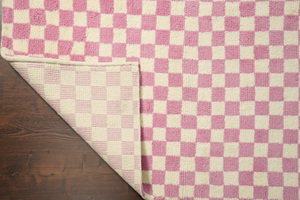 Tapis en laine fait main moderne tendance esprit bohème infusé tapis en laine moderne tissé à la main pour la maison - Product Image 5
