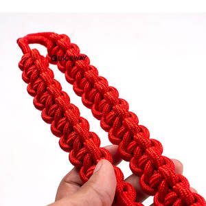 Vente en gros cordon d'épaule de cérémonie personnalisé cordon d'épaule en nylon de couleur rouge quantité en vrac personnalisée - Product Image 4