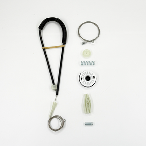Kit de Reparación de Elevalunas Trasero Izquierdo 1Y0898291 para VW New Beetle Cabriolet 1Y7 (2003-2010) Plástico POM Acero Inoxidable 1 Año de Garantía - Product Image 5