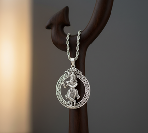 Collar de cadena de eslabones de rodio DE PLATA 925, uso diario, colgante de Animal espiritual Om, chapado en oro, tendencia minimalista, regalo de moda para hombres - Product Image 2