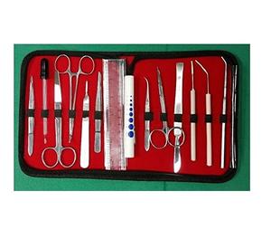 Kit d'anatomie d'étudiant de haute qualité avec pinces manuelles en acier inoxydable et étui en cuir pour une utilisation manuelle pratique - Product Image 2