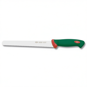 Cuchillo de Cocina PREMANA PROFESSIONAL Verde y Cromado 302624 B de 24 cm, Cuchilla para Pan de Acero Inoxidable - Product Image 2