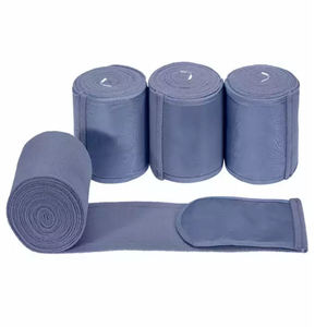 Bandage en polaire pour jambes, choix de couleurs, taille cheval, bandages polo en toutes couleurs, sac en plastique, emballage personnalisé doux - Product Image 2