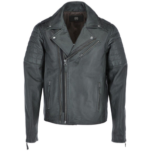 2025 chaqueta de cuero de invierno personalizada para hombre con cuello levantado precio barato al por mayor OEM de Pakistán - Product Image 1