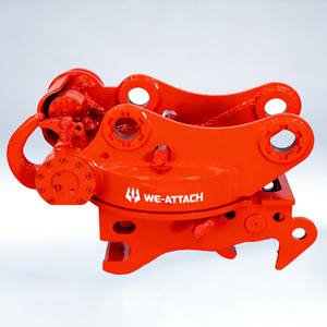 Hidráulico We-Attach Série R com Motor para Escavadeiras de 10-16T, 360 °   Acoplador Rápido Rotativo de Alta Vazão com Duplo Bloqueio - Product Image 2