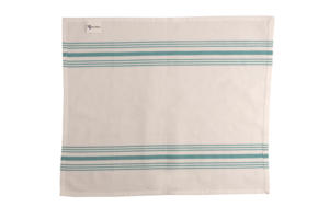 100% Cotton Bistro Napkin <b>Set</b>-Teal Quick-Dry Kitchen <b>Towel</b> with Woven Roll Pattern Sustainable Home Child Hotels Restaurants - Product Image 4