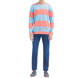 Fabricación de fábrica disponible, sudadera de lana ecológica de gran tamaño para hombres, camisa de punto antiarrugas con patrón sólido - Product Image 1