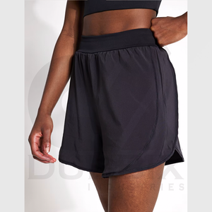 Short de sport pour femme Short d'entraînement pour femme 100% Polyester Logo personnalisable autocollant couleur motif Design Short pour femme - Product Image 3