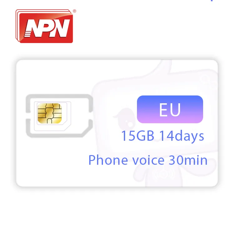 French Phone Number 15Gb Romaing Data Plan Global 4G Lte Gsm Wifi 3G Mobile Phone Sim Cards For Note 21