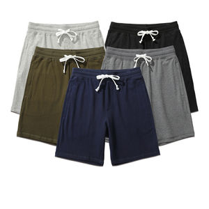 กางเกงขาสั้นออกกำลังกายผู้ชาย ผ้าฝ้าย 100% ระบายอากาศได้ดี เอวยางยืด คุณภาพสูง ขายดี NURAK SPORTS - Product Image 6