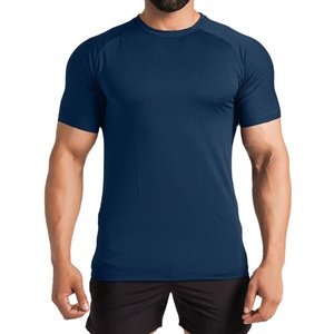 Camiseta Deportiva de Algodón 100% Personalizada con Diseño Sencillo, Cómoda para Correr, Trotar, Hacer Ejercicio, Compresión Atlética y Fisicoculturismo - Product Image 1