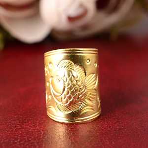 Latest Design Boho Fish <b>Ring</b> Boho Brass <b>Ring</b> for Women 18K Gold Plated Animal Wide Band <b>Ring</b> For Wholesale OEM ODM - Product Image 5