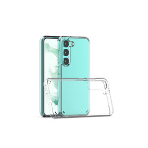 Coque de protection transparente en silicone JoieCreatif Slim pour Samsung Galaxy S23 Plus, style rectangulaire, avec placage électrolytique - Product Image 4