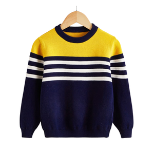 Suéteres de Punto Ecológicos Anti-Pilling a Precio de Fábrica, Fabricante OEM, Suéter de Algodón para Niños, Cálido y Suave para el Invierno - Product Image 3