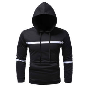 Pull en polyester/coton épais 180gsm coupe régulière haute qualité écologique anti-boulochage Streetwear brodé sans sweat à capuche - Product Image 1