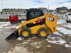 รถตักล้อยาง Caterpillar 246D3 ปี 2020 ราคาถูก 5 ตัน เครื่องยนต์ Yuchai ปั๊ม Parker พร้อมลูกปืน ขาย - Product Image 3