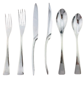 Couverts décoratifs en or faits à la main cuillère fourchette couteau vente à chaud couverts modernes pour la maison hôtel restaurant - Product Image 5