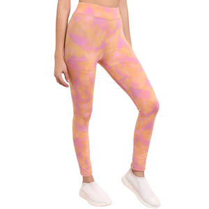 Hot Sale Women's High-Waisted <b>Legging</b> with Scrunch Butt Lift Custom Design Solid <b>Pattern</b> Mid-Waist Pants - Product Image 1