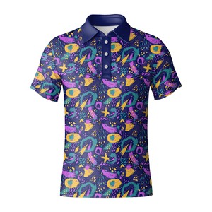 Camiseta Polo Deportiva de Golf, Elástica en 4 Direcciones, Transpirable, Control de Humedad, Secado Rápido, Poliéster y Spandex, Logotipo OEM - Product Image 1