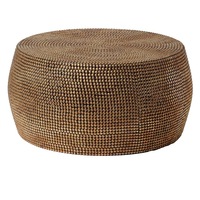 Table basse boule dorée de luxe pour salon Tables modernes dernier style à l'allure de luxe Table centrale écologique au prix de gros