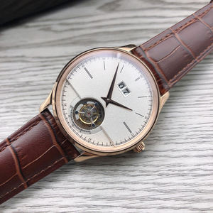 Top New Product Grand Calendar True Tourbillon Watch Sapphire <b>Mirror</b> 42mm Men's Business and Leisure Mechanical Watch - Product Image 3
