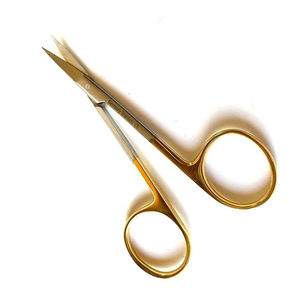 Instrumento médico TC sutura Iris tijeras de acero inoxidable carburo de tungsteno tijeras quirúrgicas fabricante en Pakistán - Product Image 4