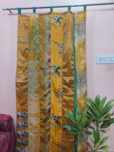 Moderno surtido de colores Vintage Floral 100% seda tragaluz ventana tratamientos luz completa sombreado cortinas transparentes dormitorio sala de estar - Product Image 3