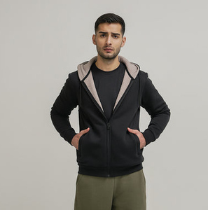 Sudaderas con Capucha para Hombre de Alta Calidad con Forro Polar Interior, Cierre de Cremallera, Ajuste Cómodo, Etiquetas Privadas, Ajuste Regular - Product Image 6