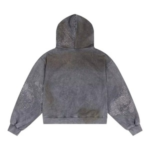 Sweat-shirts à capuche pour hommes, sweat-shirt délavé à l'acide, prix de gros, haute qualité, pull oversize, sweat-shirts tie-dye - Product Image 4