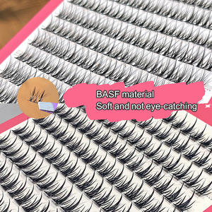 <span class=keywords><strong>BQI</strong></span> Factory 3d Volume  Eyelash 150pcs Oem Private Label Multi Pack Segment 10 Rows Diy Individual Lashes Package - Product Image 3