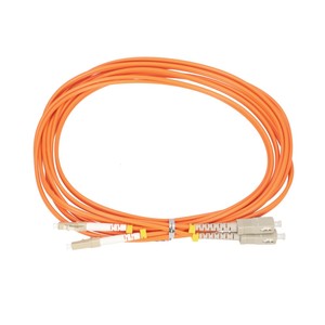 สายแพทช์เอ็กซ์ตร้าลิงค์ SC/UPC-LC/UPC, มัลติโหมด, OM2, ดูเพล็กซ์, 3 มม., 3 ม. - Product Image 2
