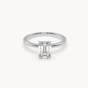 Bague de fiançailles Henri en or 14 carats avec diamant de laboratoire - Product Image 1