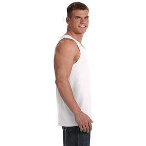 Wholesale Gym Tank Top Men Casual Summer <b>Vest</b> Style Sportswear Lightweight Material Drop Armhole Cut Crew Neck Tank Tops for Men - Product Image 3