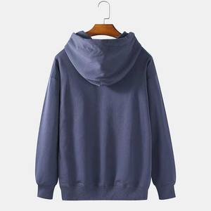 Sweats à capuche épais délavés à l'acide pour hommes Sweat à capuche de qualité supérieure respirant avec logo imprimé personnalisé surdimensionné avec col à capuche confortable - Product Image 2