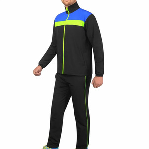 Conjunto de chaqueta y pantalones de chándal con cremallera personalizada, chándal deportivo para hombre, traje de correr de nailon, chándal tejido, fabricante - Product Image 6