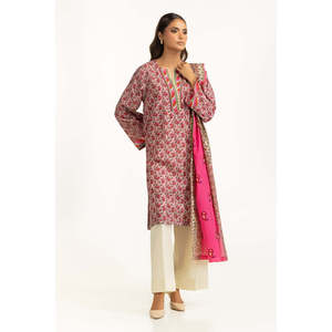 IUSTKSD-1122 Ensemble décontracté 3 pièces respirant en tissu imprimé - Product Image 2